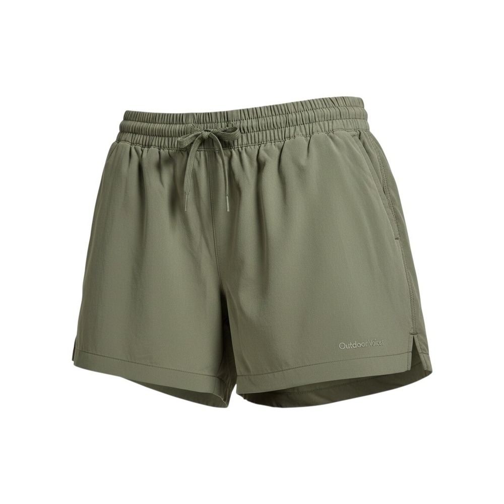 Outdoor Voices‎ Shorts Women XSmall Sage Green Excellent Athletic Hiking